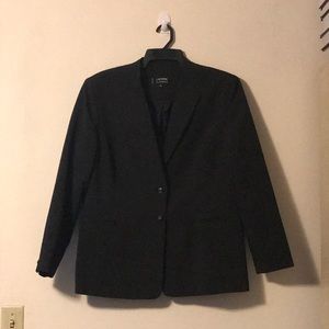 Size 18 Black & White Pinstripe Levine Blazer